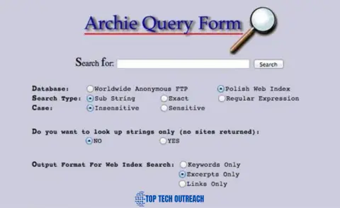 First search engine Archie